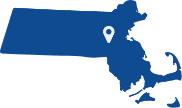 Animated state of Massachusetts